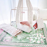 Mahjong Jelly Tote Set - Ballet Pink Bow - Case-Mate