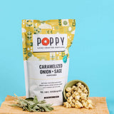 Poppy Hand-Crafted Popcorn - Caramelized Onion + Sage Popcorn- Fall Seasonal