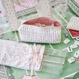 Mahjong Jelly Tote Set - Ballet Pink Bow - Case-Mate