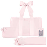 Mahjong Jelly Tote Set - Ballet Pink Bow - Case-Mate