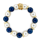 Savannah Bracelet - Navy - Traci's Beads