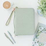 Crossbody Weave Bible Case - Sage - Ever, AJ