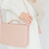 Crossbody Weave Bible Case - Blush - Ever, AJ