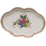 Small Scalloped Tray - Multi Color - Herend