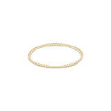Blissful Gold 3mm Bracelet - enewton