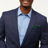 Meridian Pocket Square - Brackish