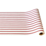 Red Linen Stripe Runner - Hester & Cook