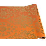 Orange Damask Runner - Hester & Cook