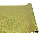 Light Green Damask Runner - Hester & Cook