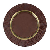 Pelli Glass Brown Charger - Vietri