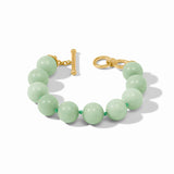 Portofino Beaded Bracelet- Aqua Jade - OS - Julie Vos
