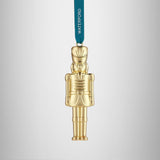 Christmas Metal Nutcracker Golden Ornament - Waterford