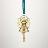 Christmas Metal Sugar Plum Golden Ornament - Waterford