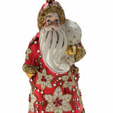 Santa De Rosso Ornament - JingleNog