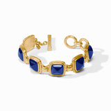 Sahara Stone Bracelet - Iridescent Sapphire Blue - Julie Vos