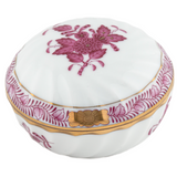 Chinese Bouquet Rasberry - Ring Box - Herend