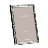 Bamboo Silver Plated 5x7 Photo Frame - Addison Ross