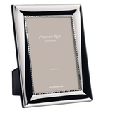 Beaded Silver Plated 5x7 Photo Frame - Addison Ross