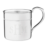 Royal Bead Silverplate Baby Cup - Reed & Barton