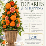 Cotton + Quill Topiary Class & Shopping Event