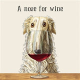 A Nose for Wine Cocktail Napkin - Pack of 20 - Hester & Cook - Gaines Jewelers