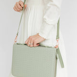 Crossbody Weave Bible Case - Sage - Ever, AJ
