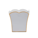 Gracie Scarlett Square Cachepot Planter White - 8 inch - Jaye's Studio