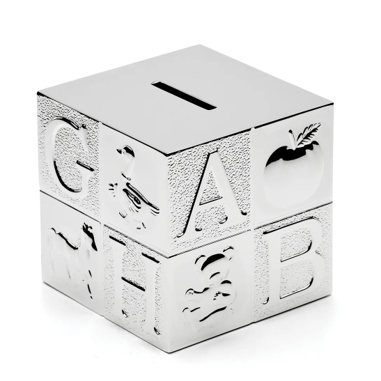 ABC Coin Bank - Reed & Barton - Gaines Jewelers