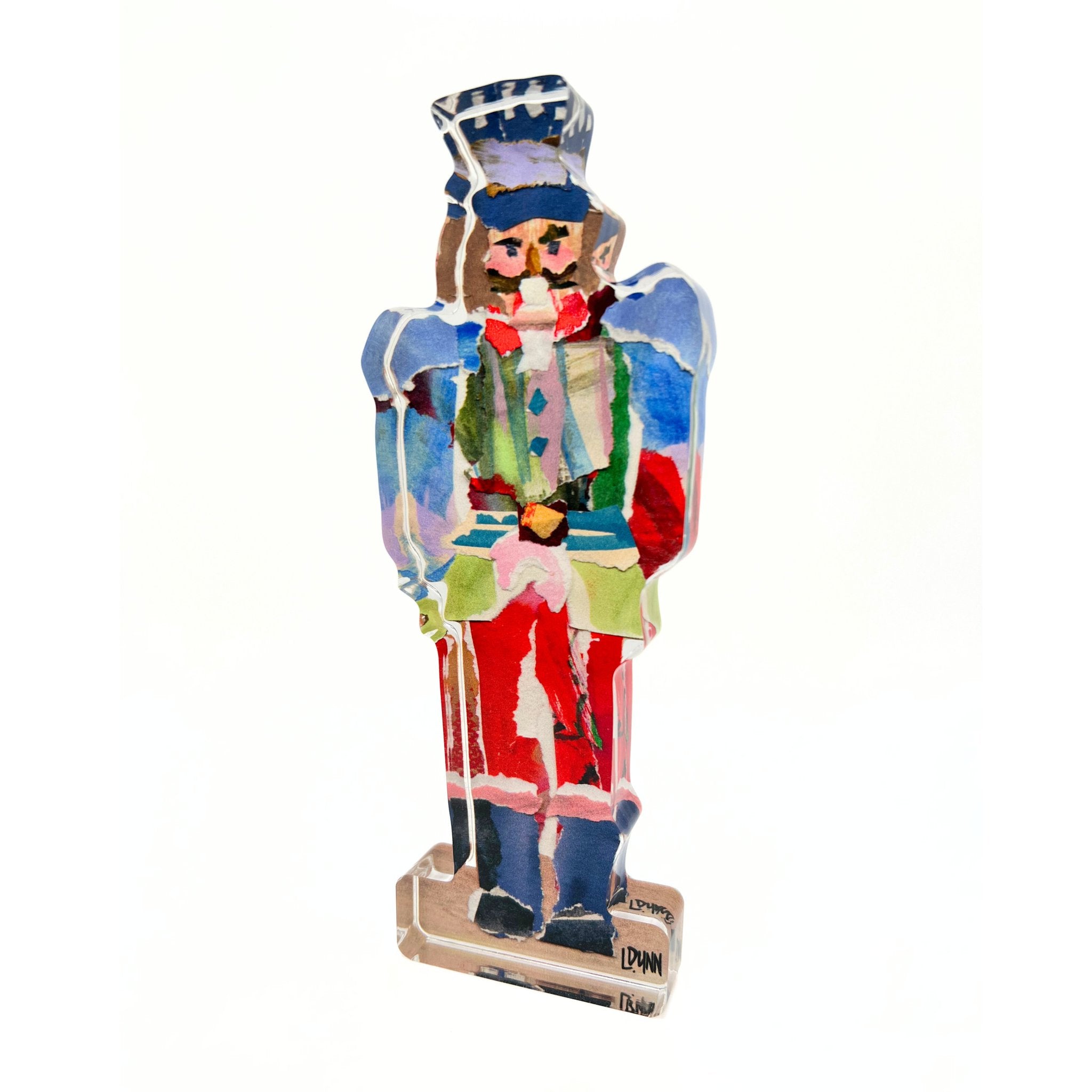 Acrylic Nutcracker Block - William - 7.5" - Lauren Dunn - Gaines Jewelers