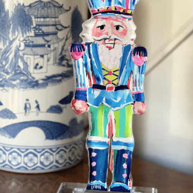 Acrylic Nutcracker - Sir Sebastian - 13.5" - Lauren Dunn - Gaines Jewelers