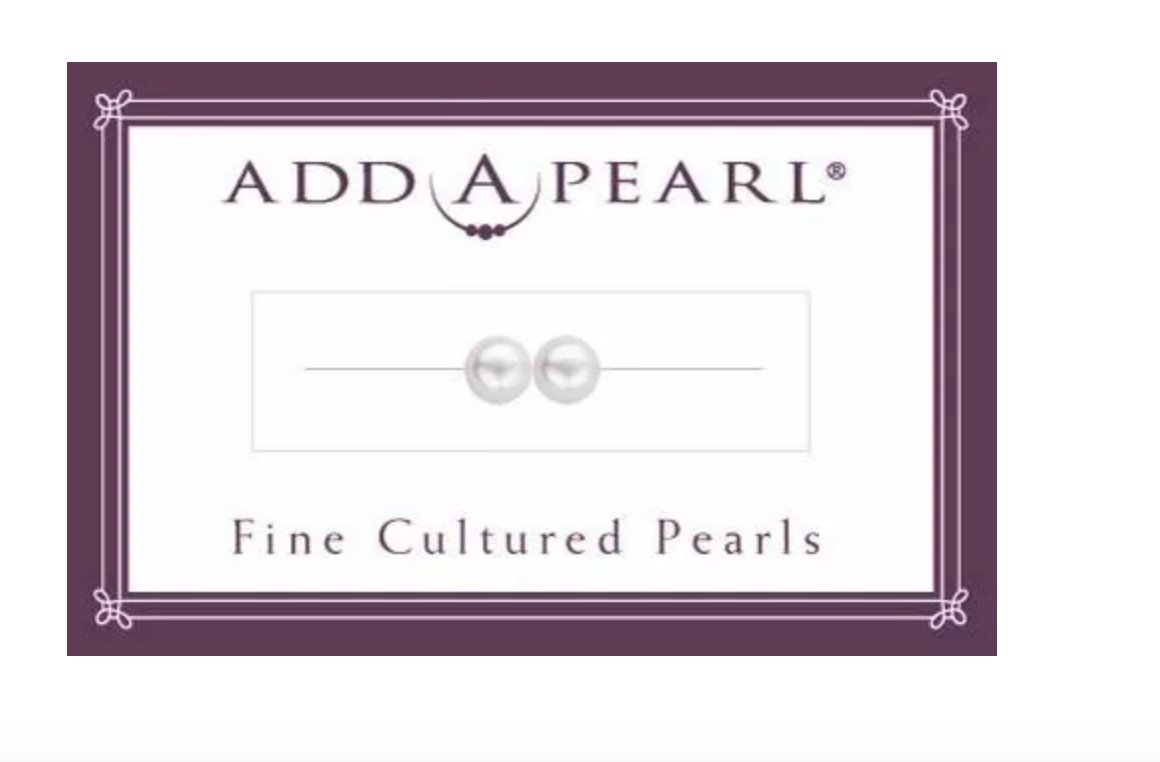 Add - a - pearl 5mm 2 per card - Gaines Jewelers