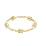 Admire Gold 3mm Bead Bracelet - Gold - enewton - Gaines Jewelers