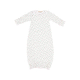 Adorable Everyday Gown- Port Royal Rosebud With Worth Avenue White - Gaines Jewelers