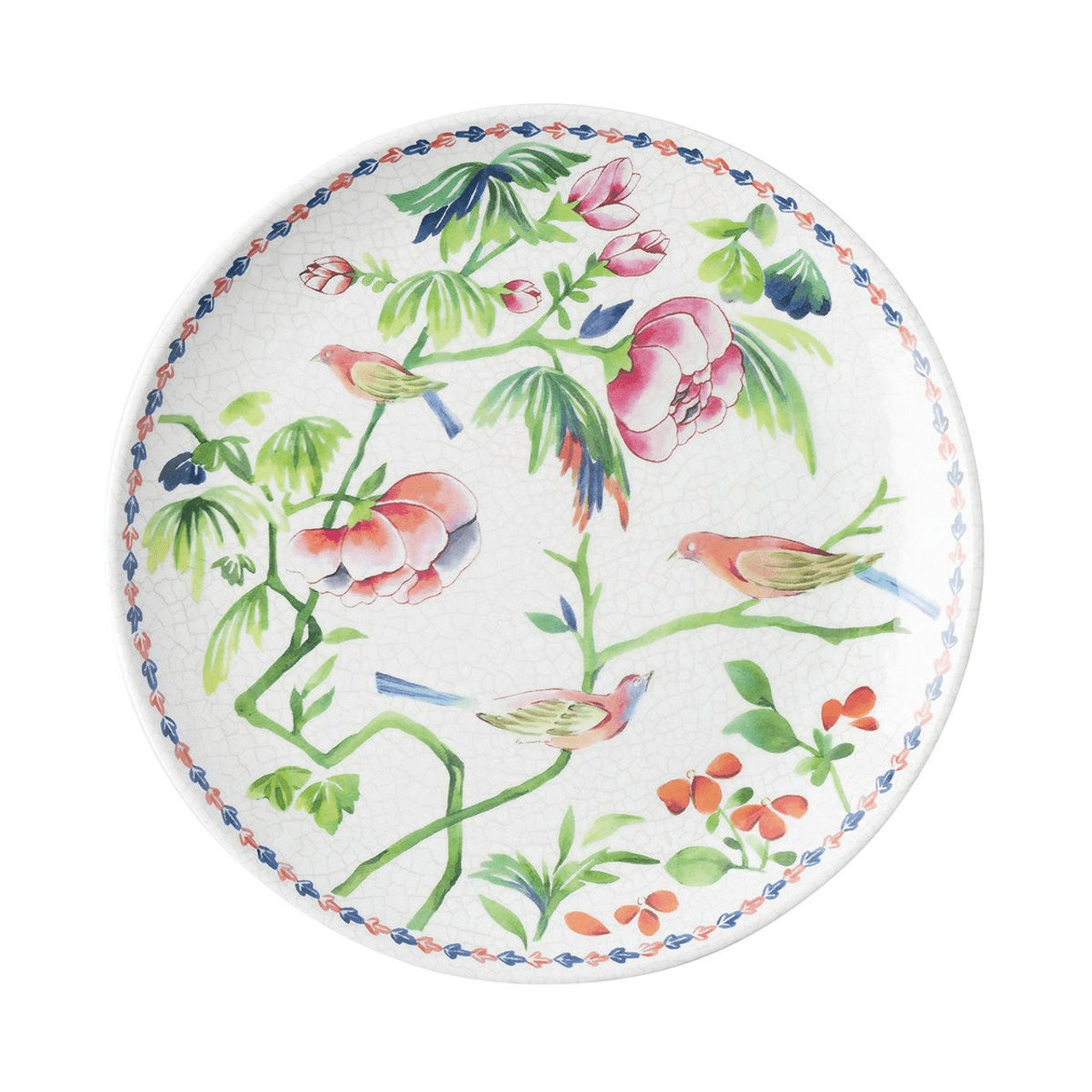 *Al Fresco Lalana Melamine Floral Dessert or Salad Plate - Juliska*DISC* - Gaines Jewelers