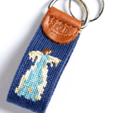 All Praise to You Needlepoint Key Fob - Anne Neilson - Gaines Jewelers