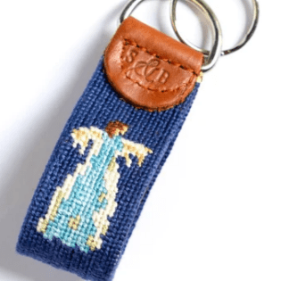 All Praise to You Needlepoint Key Fob - Anne Neilson - Gaines Jewelers