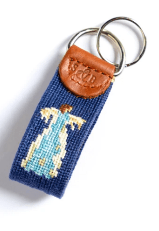 All Praise to You Needlepoint Key Fob - Anne Neilson - Gaines Jewelers