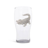 Alligator Beer Pint Glasses - Set of 4 - Arthur Court - Gaines Jewelers