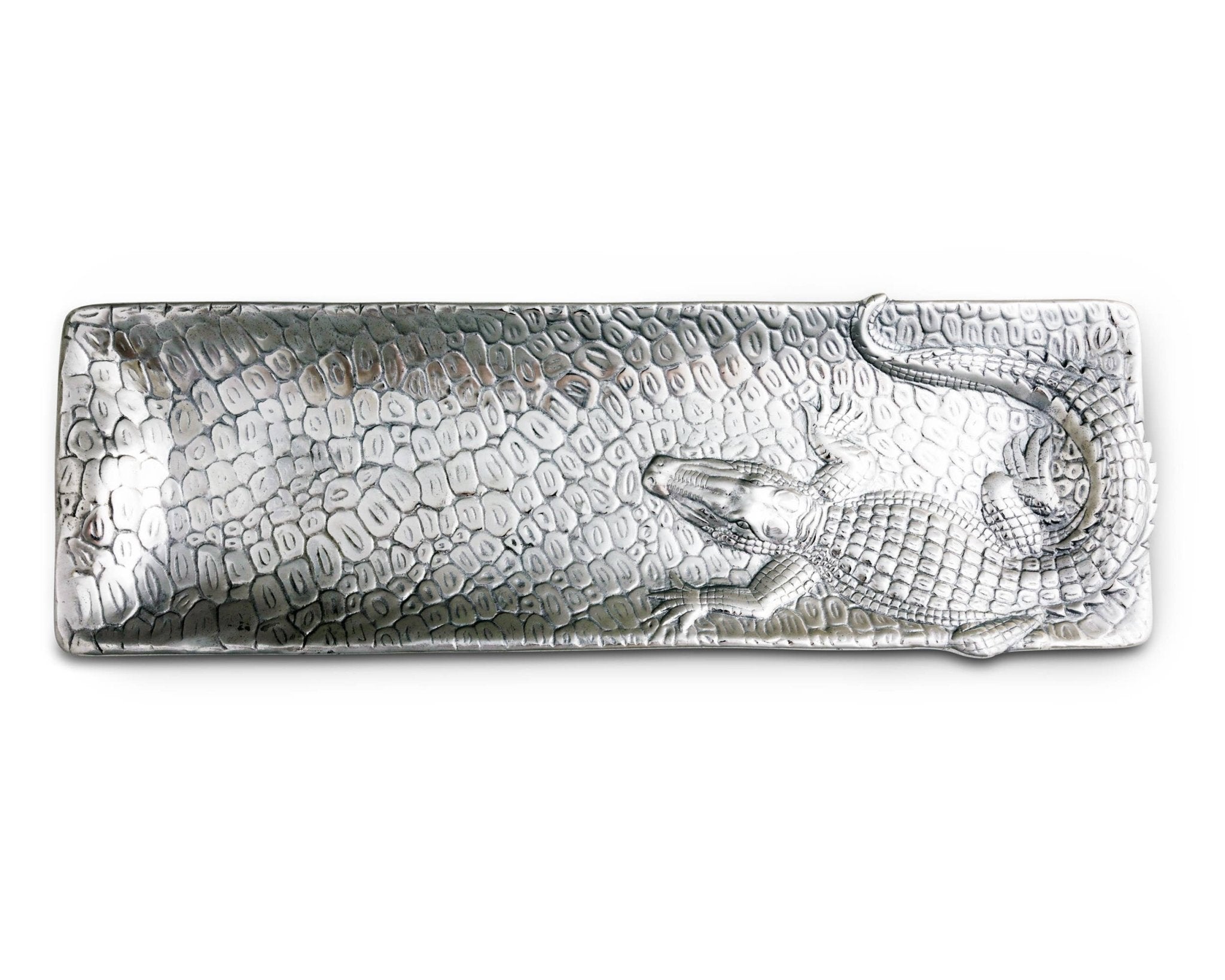 Alligator Oblong Tray - Arthur Court - Gaines Jewelers