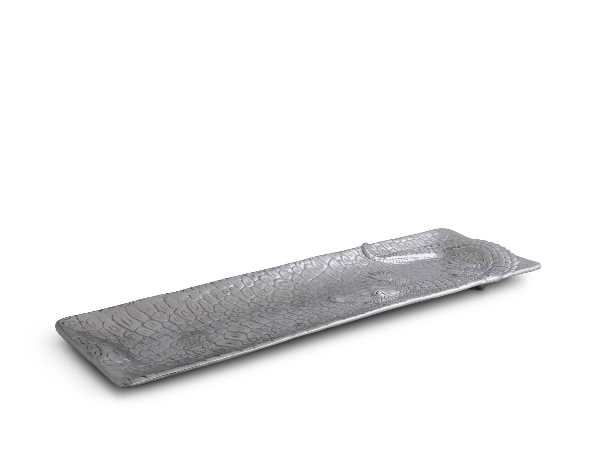 Alligator Oblong Tray - Arthur Court - Gaines Jewelers