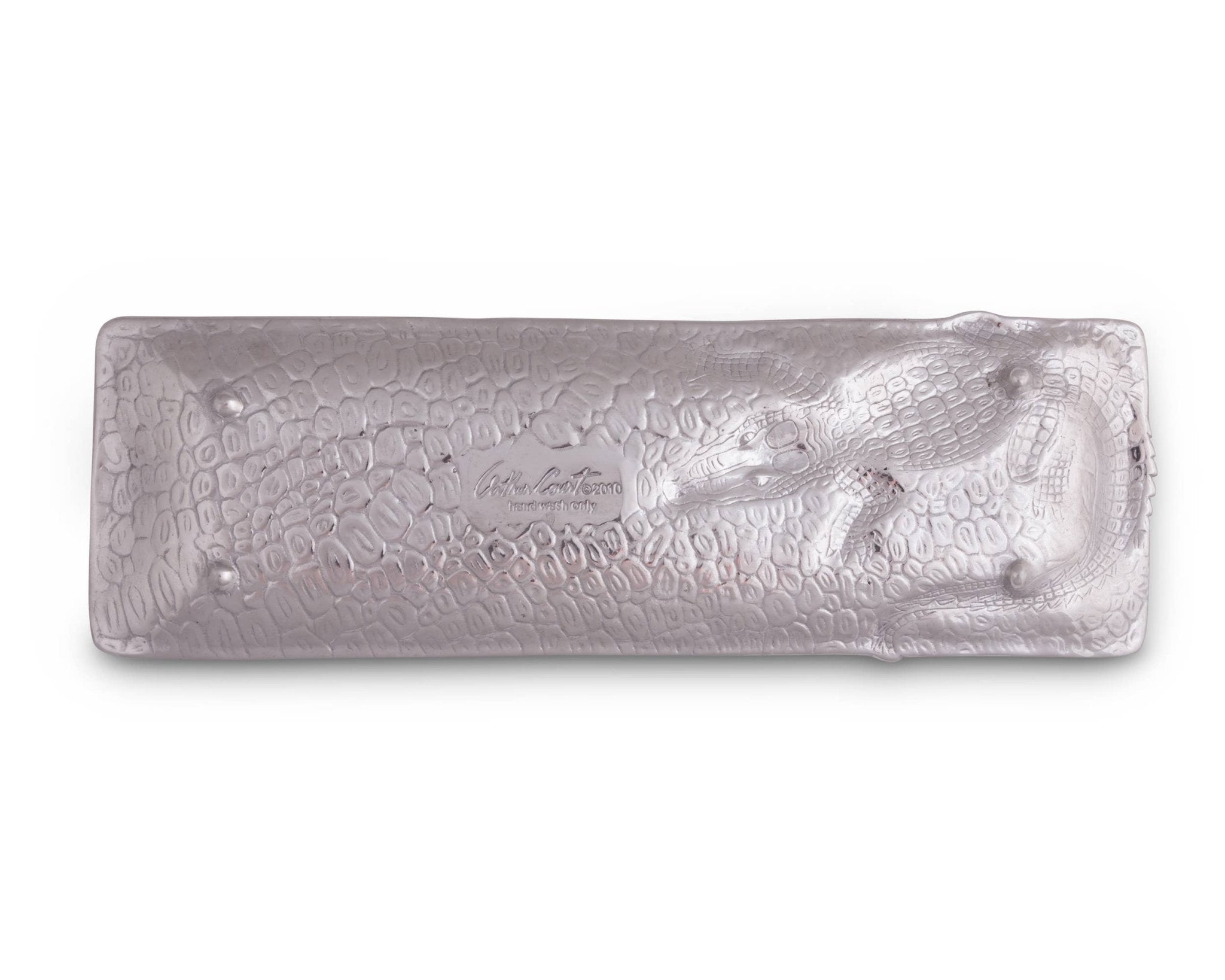 Alligator Oblong Tray - Arthur Court - Gaines Jewelers