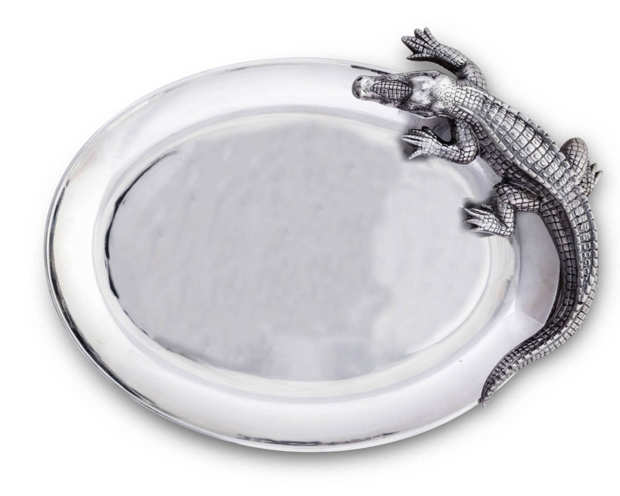 Alligator Oval Platter - Arthur Court - Gaines Jewelers