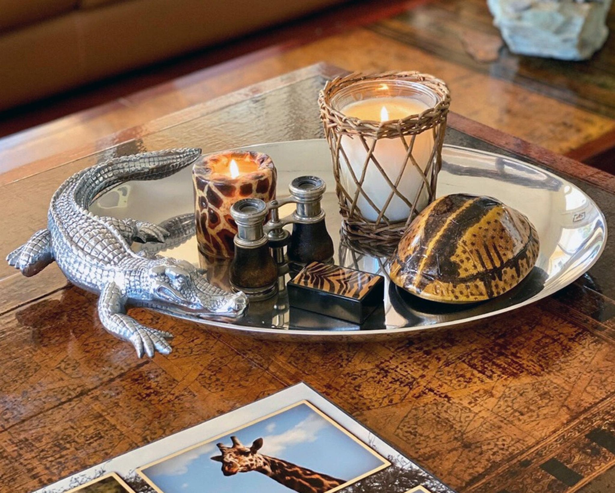 Alligator Oval Platter - Arthur Court - Gaines Jewelers