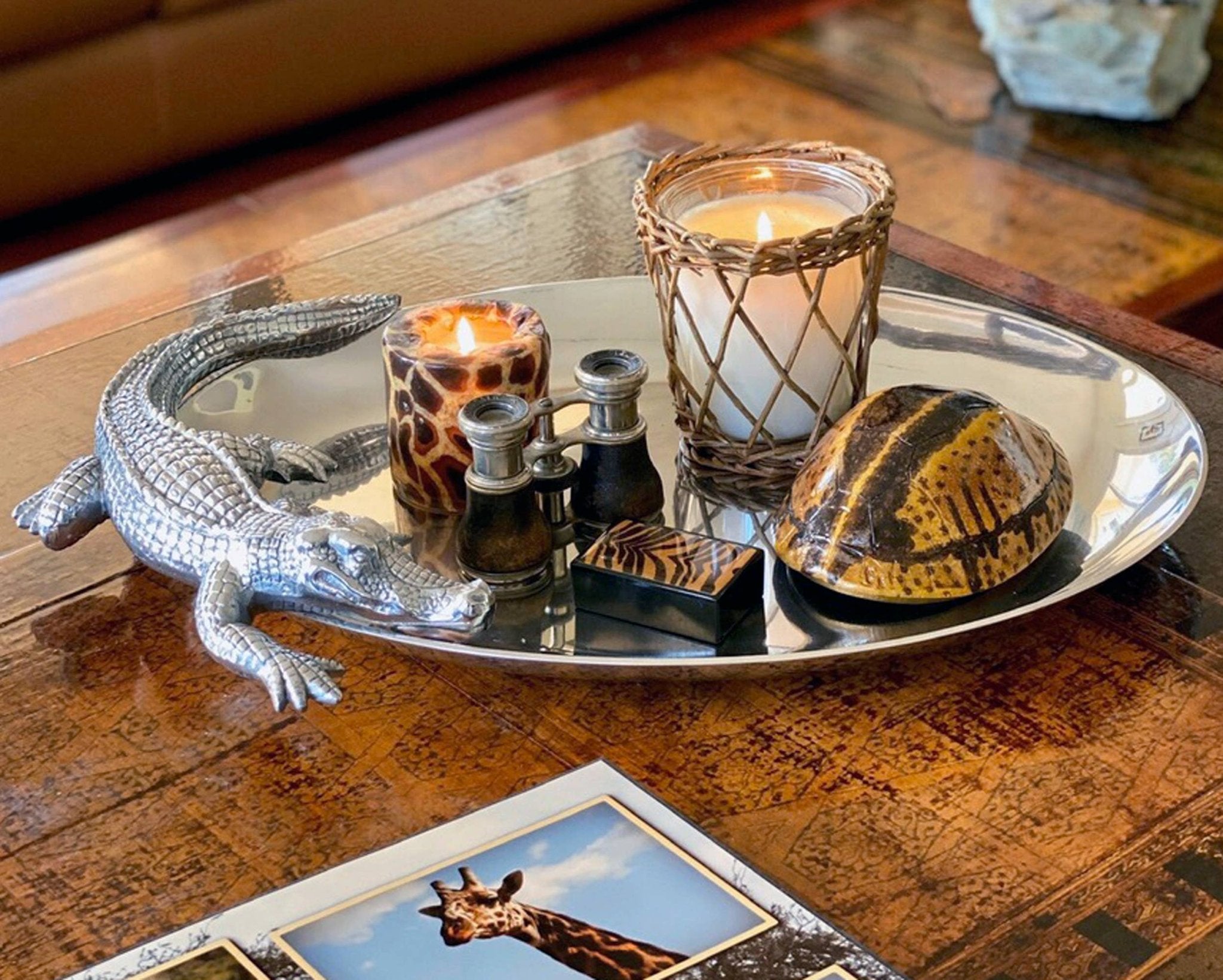 Alligator Oval Platter - Arthur Court - Gaines Jewelers