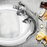 Alligator Oval Platter - Arthur Court - Gaines Jewelers