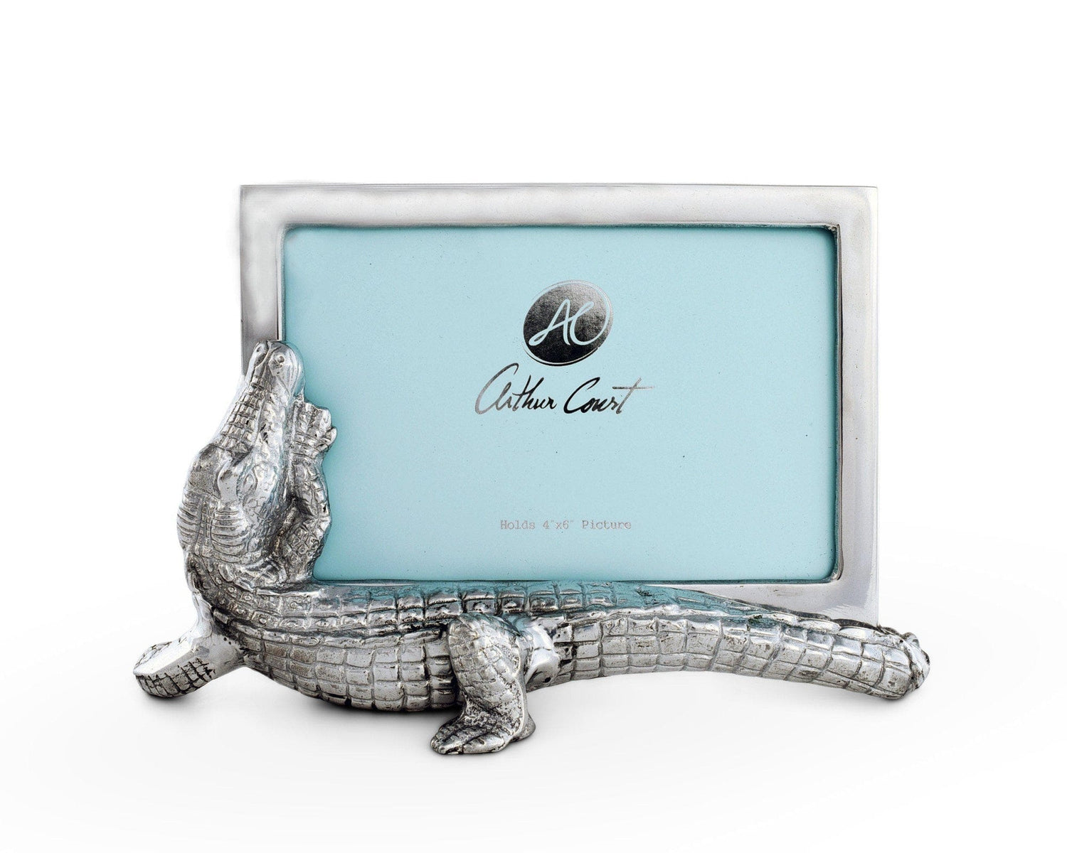 Alligator Photo Frame 4x6 - Arthur Court - Gaines Jewelers