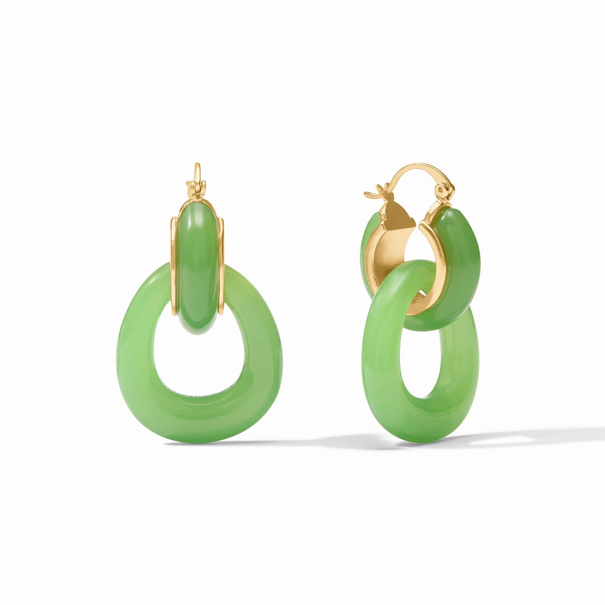 Amalfi 2 - in - 1 Earring - Green Apple - Julie Vos - Gaines Jewelers