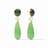 Amalfi Statement Earring - Green Apple Multi - Julie Vos - Gaines Jewelers