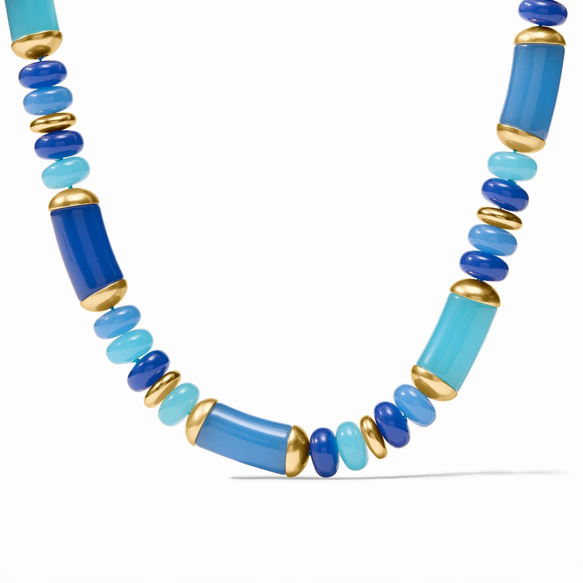 Amalfi Statement Necklace - Aqua Multi - Julie Vos - Gaines Jewelers