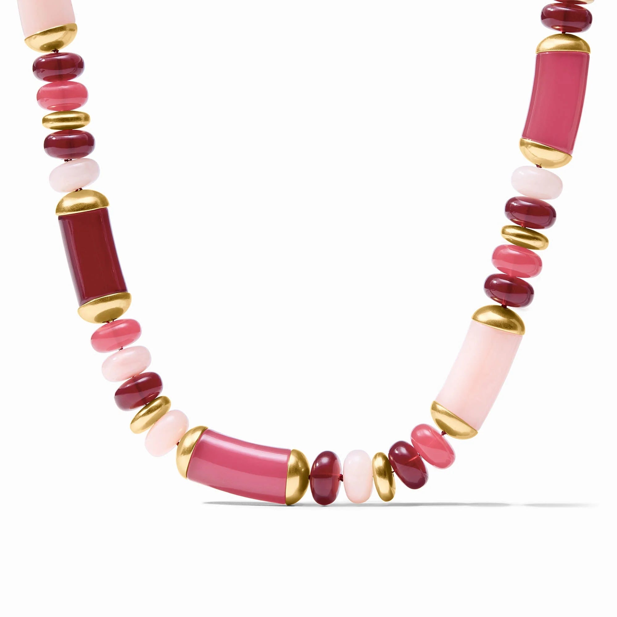 Amalfi Statement Necklace - Watermelon Multi - Julie Vos - Gaines Jewelers